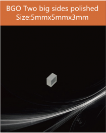 BGO Scintillator, BGO Scintillation Crystal, Bismuth Germanate Scintillation Crystal,5mm x 5mm x 3mm